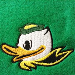 Duck-Logo-Digitizing-for-Embroidery-Sewout