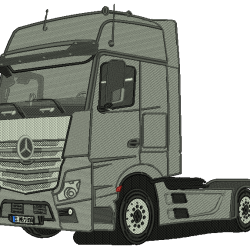 Trucks Mercedes Actros 2017